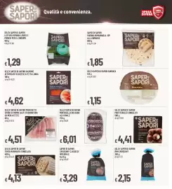 Volantino Famila Pagina 10: Prosciutto di Parma D.O.P. Saper di Sapori €4,51, Saper di sapori profiteroles €4,41