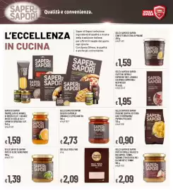 Volantino Famila Pagina 11: Saper di Sapori paté di cipolle in aceto balsamico, tonno, sedano e pasta di olive €2,09