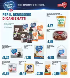 Volantino Famila Pagina 14: Amico Mio Tappetini igienici per animali domestici €8,33, Amico Mio Biscotti €1,36