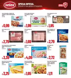 Volantino Famila Pagina 3: Selex merluzzo alla mediterranea €3,39, Gamberetti boreali Selex €4,09