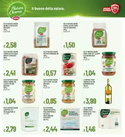Volantino Famila Pagina 8: Natura Chiama Fagioli borlotti biologici €2,41, Natura Chiama Polpa di pomodoro bio €0,57