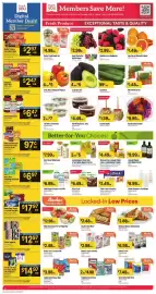 Bashas' weekly ad week 40 Page 4: Cucumbers €0,99, Guayaki Organic Yerba Mate or Saint James Organic Iced Tea €5,00