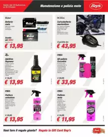 Volantino Bep's Pagina 7: Batterie moto Unibat €13,95, Caricabatteria mantenitore BC €43,95
