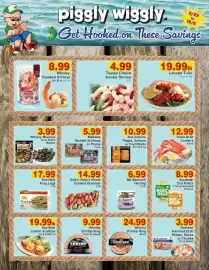 Piggly Wiggly weekly ad week 40 Page 4: Wholey Shrimp Ring €24,99, Matlaws Stuffed Scallops or Clams €5,99