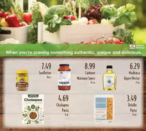 Piggly Wiggly weekly ad week 40 Page 5: Sunbutter original €7,49, Chickapea Pasta €4,69