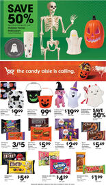 Dillons weekly ad week 40 Page 14: Kroger Candy Corn or Pumpkins €2,49, Hershey's Snack Size Candy €5,99