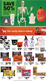 Dillons weekly ad week 40 Page 14: Kroger Candy Corn or Pumpkins €2,49, Hershey's Snack Size Candy €5,99