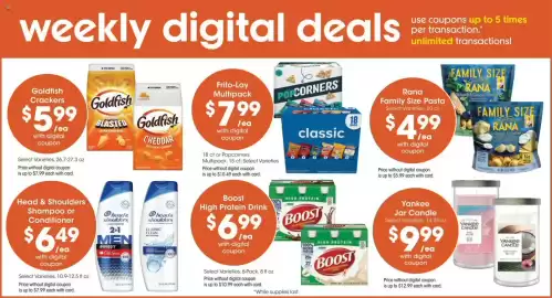 Dillons weekly ad week 40 Page 3: Rana Family Size Pasta €4,99, Frito-Lay Multipack €7,99