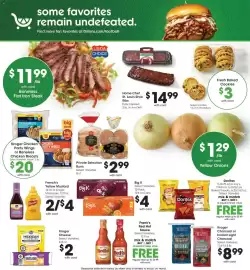 Dillons weekly ad week 40 Page 7: Home Chef St. Louis Style Ribs €14,99, Private Selection Buns €2,99