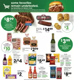 Smith's weekly ad week 40 Page 12: Home Chef St. Louis Style Ribs €14,99, Garlic Expressions Dressing & Marinade €3,99