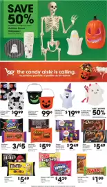 Smith's weekly ad week 40 Page 19: Kroger candy corn or pumpkins €2,49, Holiday Home Halloween Treat Bucket €0,99