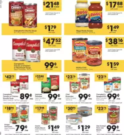 Smith's weekly ad week 40 Page 3: Kroger chicken €1,29, Nalley chili €38,16