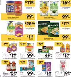 Smith's weekly ad week 40 Page 4: Michelina's Entrée €0,99, Annie's Mac & Cheese €1,39