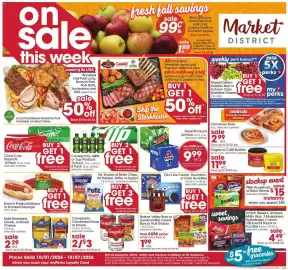 Giant Eagle weekly ad week 40 Page 1: Nature Valley Bars or General Mills Cereal, Bars or Fruit Snacks €1,99