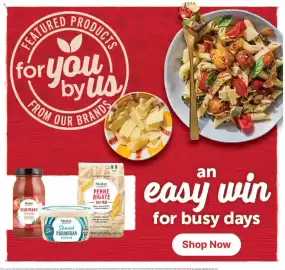 Giant Eagle weekly ad week 40 Page 9: FEATUR DUCTS for you by us FROM OUR BRANDS Market MARINARA Market Shaved PARMESAN