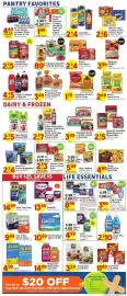 United Supermarkets weekly ad week 40 Page 3: Cottonelle, Viva, Scott or Kleenex €8,99, Puffs Facial Tissue €4,99