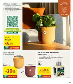 Horta folder Pagina 15: DCM - vloeibare plantenvoeding kamerplanten €5,40, Elho jazz rond €5,80