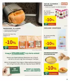 Horta folder Pagina 19: Dessertmixen €6,70, Tasty me - glutenvrije dessertmixen €3,55