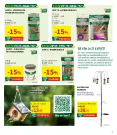 Horta folder Pagina 7: Horta - strooivoer premium insectmix €7,18, Horta - gepelde pinda's €11,86