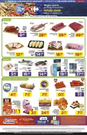 Folheto Carrefour Página 2: Camarão cozido Carrefour Garantia de Origem €37,90, Filé de polaca Oceani ou Buona Pesca €19,79