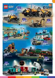 Dreamland folder Pagina 3: LEGO CITY Adviesprijs €11999 €89,99 60494 Kiepwagen en voorlader 02350325 +81 Adviesprijs €6999