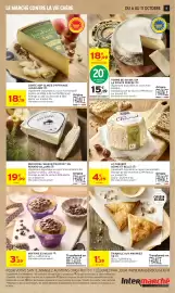 Catalogue Intermarché page 11: TRIANGLE AUX AMANDES €1,39, JuraFlore Comté €18,19