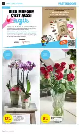 Catalogue Intermarché page 12: PHALAÉNOPSIS €12,99, LE BOUQUET €8,99