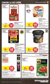 Catalogue Intermarché page 17: Happyvore Merguez végétales et piquantes €2,37, Aoste Jambon Serrano €3,47