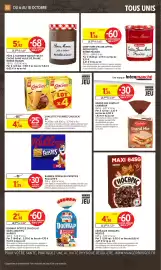 Catalogue Intermarché page 22: CRACOTTE FOURRÉE CHOCOLAT LU €4,56, Kellogg's Frosties €1,25