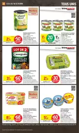 Catalogue Intermarché page 24: Cassegrain Lentilles Préparées €3,15, CAPITAINE COOK SARDINES €2,39