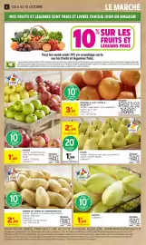 Catalogue Intermarché page 6: POMMES DE FRANCE €1,49, POIRES DE FRANCE POIRE €1,99