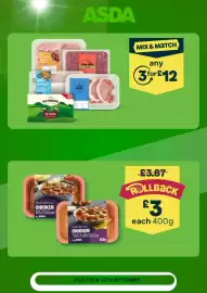 Asda leaflet week 40 Page 2: Chicken tikka masala by asda €3,00, Asda beef steak mince €12,00