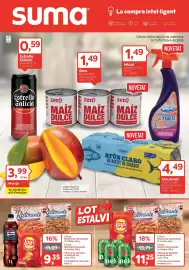 Folleto Suma Supermercados Página 1: Blat de moro dolc €1,49, Lay's - ristorante de tonyina €11,25