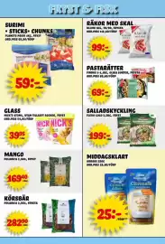 Nelins reklamblad vecka 40 Sida 11: Flevo Gold salladskyckling €199,00, Findus pastarätter €69,00