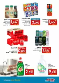 Folleto Dicost Página 2: appuccin Actimel Actimel Actimels Actime STARBUCKS Frappuccino coffee, vainilla o cappuccino