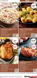 Catalogue Intermarché | Traiteur page 7: AU 28 MARS 2027 12.60€ Le kg BRUNCH 7 5,99€ Le kg TRIO DE CHOUX, JAMBON, COMTÉ ou