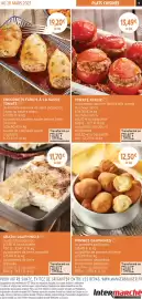Catalogue Intermarché | Traiteur page 9: AU 28 MARS 2027 19,20€ Le kg PLATS CUISINES 6 13,49€ Le kg ENCORNETS FARCIS À LA