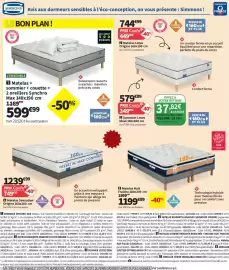 Catalogue Conforama page 25: Watson Lit adulte €99,00, Aston Lit coffre €299,00