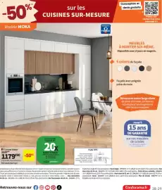 Catalogue Conforama page 33: Aude Tabouret de bar €64,99, Dima Tabouret de bar €99,00