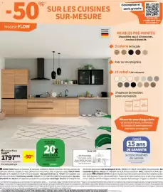 Catalogue Conforama page 34: Table de cuisson à induction €219,99, Table de cuisson vitrocéramique €149,99
