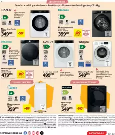Catalogue Conforama page 47: Aspirateur balai €299,00, Aspirateur laveur €399,00