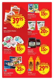 Nya Pulsen reklamblad vecka 40 Sida 10: Stuvade rödbetor €15,00, Koti senap €29,95
