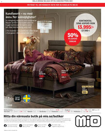 Mio reklamblad Sida 8: Hilding Anders kontinental-säng asperö €13.995,00