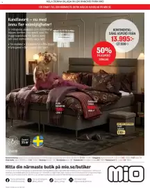 Mio reklamblad Sida 8: Hilding Anders kontinental-säng asperö €13.995,00
