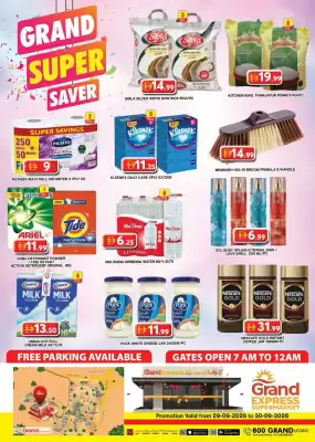 Grand Hyper Market (valid until 30-09)