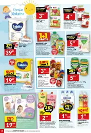 Twój Market gazetka tydzień 40 Strona 18: Napój Wojanek €3,99, Mus Bobovita €2,49