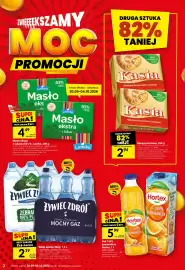 Twój Market gazetka tydzień 40 Strona 2: Margaryna Kasia €2,94, Sok 100% pomarańcza Hortex €5,99