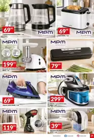 Twój Market gazetka tydzień 40 Strona 29: Maszynka do mielenia mięsa MPM €199,99, Żelazko parowe MPM €69,99