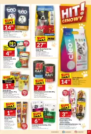 Twój Market gazetka tydzień 40 Strona 37: Karma dla kota Dreamies sucha €4,99, Żwirek silikonowy Cleo+ €14,99