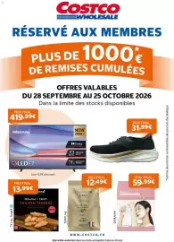 Catalogue Costco page 1: 7€/kg - Surgelé COSTCO WHOLESALE RÉSERVÉ AUX MEMBRES PLUS DE 1000€ DE REMISES CUMULÉES OFFRES